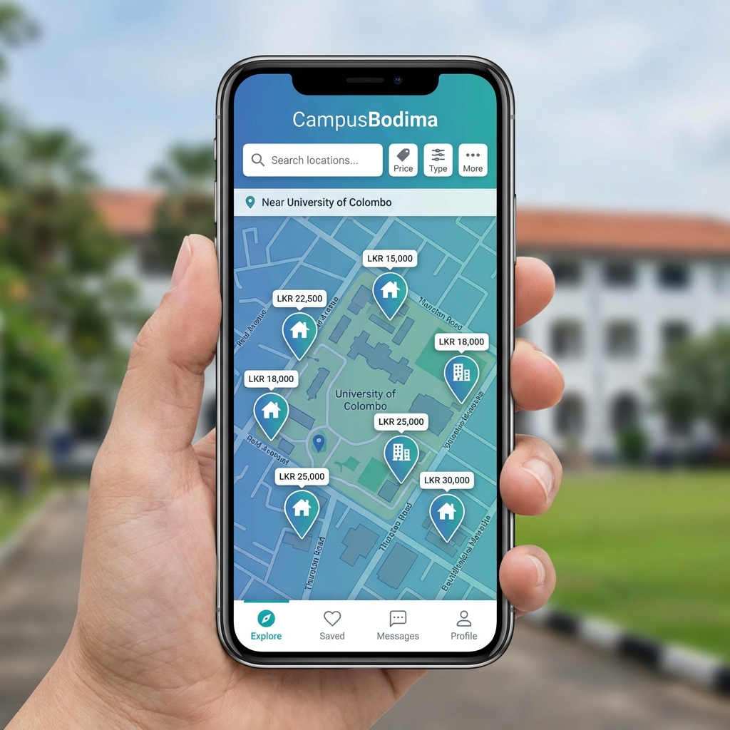 Boarding search map