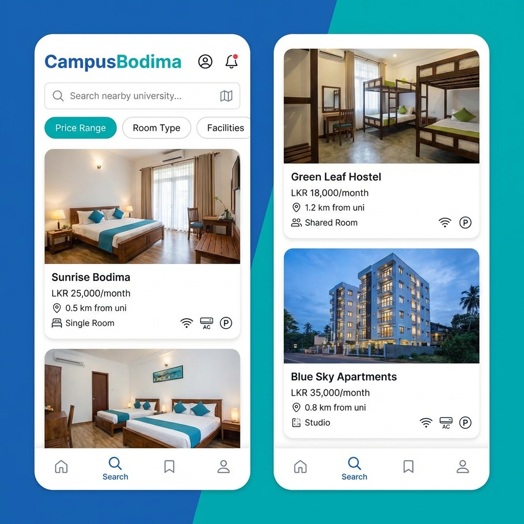 Boarding listings